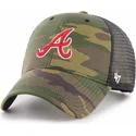atlanta-braves-mlb-tarnung-trucker-cap-mvp-branson-von-47-brand