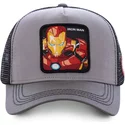 casquette-trucker-grise-iron-man-iro3-marvel-comics-capslab