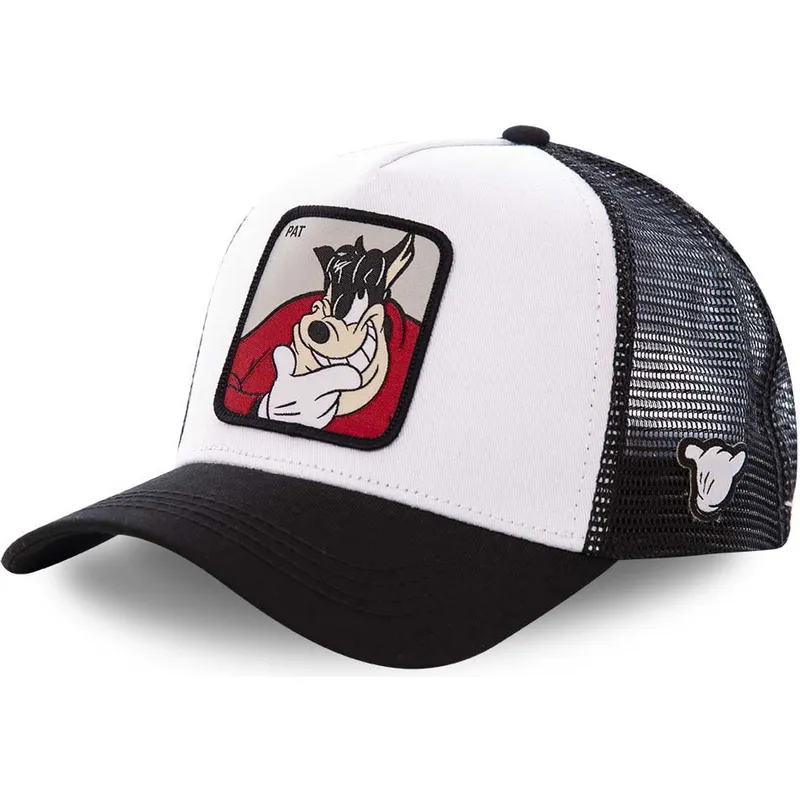 mutzen-gebogen-weiss-snapback-pete-pata-palo-disney-von-capslab mutzen-gebogen-weiss-snapback-pete-pata-palo-disney-von-capslab