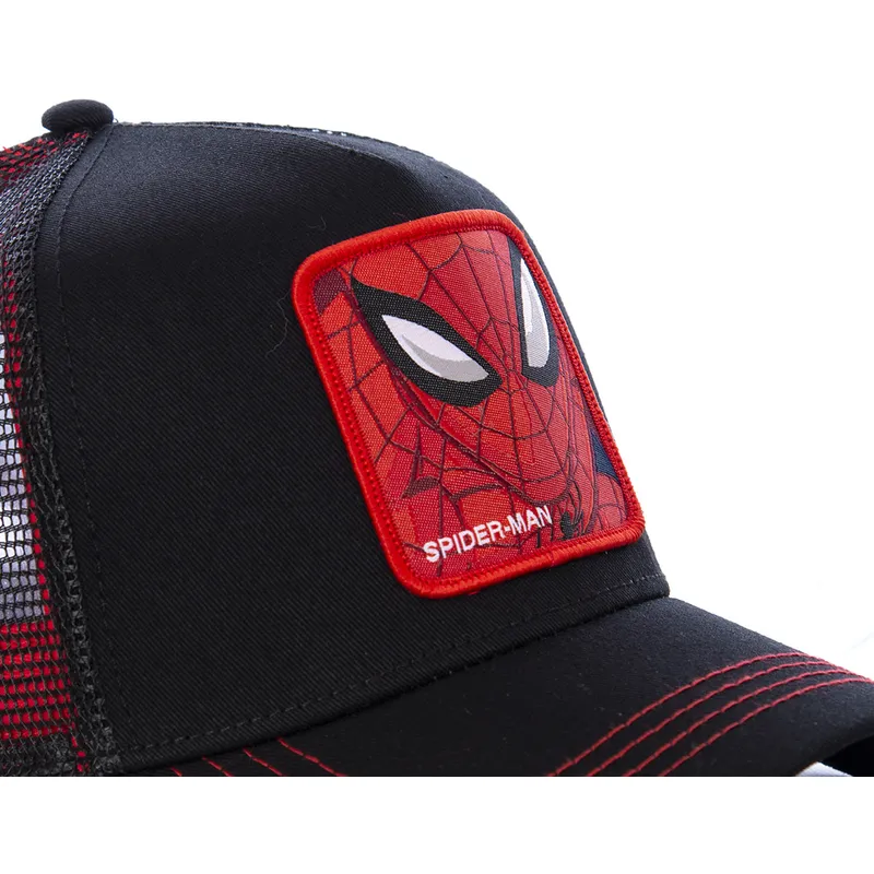 mutzen-gebogen-schwarz-snapback-spider-man-marvel-comics-von-capslab