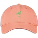 djinns-curved-brim-washed-girl-adjustable-cap-pink