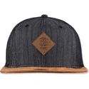 schwarze-flache-snapback-kappe-linen-2015-von-djinns