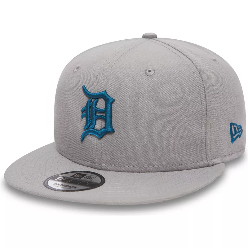 casquette-plate-grise-snapback-avec-logo-bleu-9fifty-essential-league-detroit-tigers-mlb-new-era
