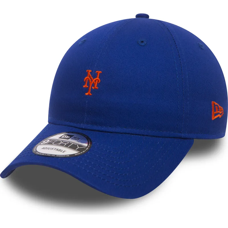 mutzen-gebogen-blau-verstellbares-band-9forty-team-mini-der-new-york-mets-mlb-von-new-era