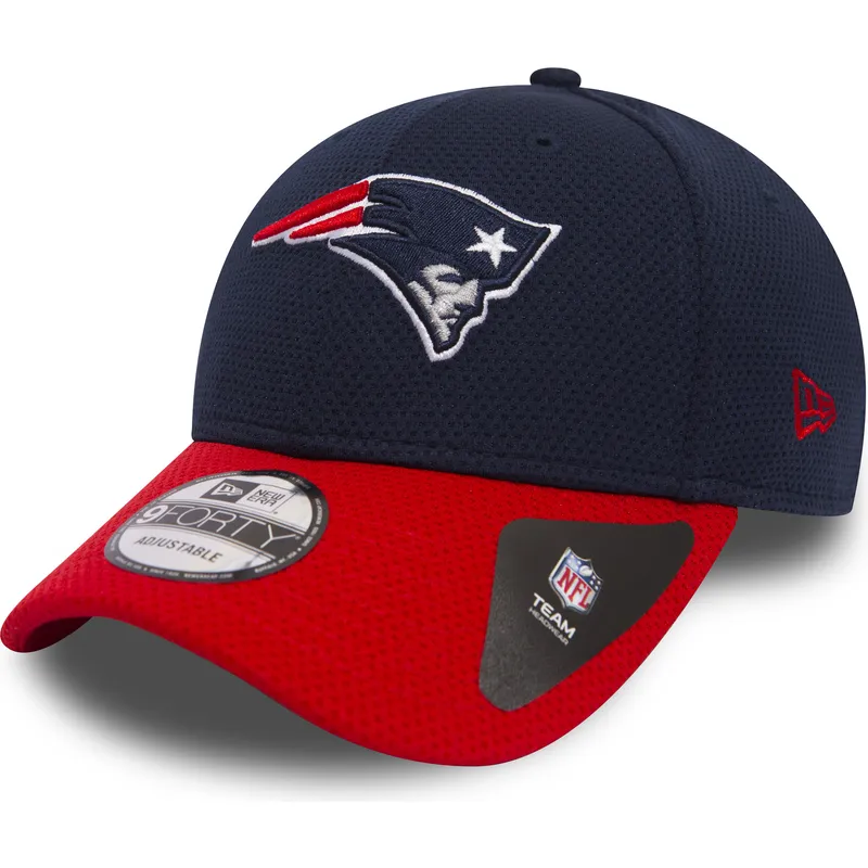 mutzen-gebogen-marineblau-verstellbares-band-9forty-team-mesh-der-new-england-patriots-nfl-von-new-era mutzen-gebogen-marineblau-verstellbares-band-9forty-team-mesh-der-new-england-patriots-nfl-von-new-era