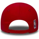 mutzen-gebogen-rot-verstellbares-band-fur-kinder-9forty-essential-der-chicago-bulls-nba-von-new-era