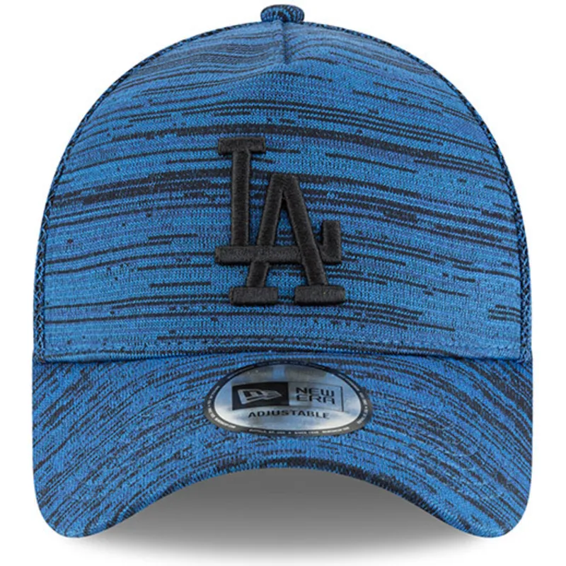 mutzen-gebogen-blau-snapback-ajustable-negro-9forty-a-frame-engineered-fit-der-los-angeles-dodgers-mlb-von-new-era