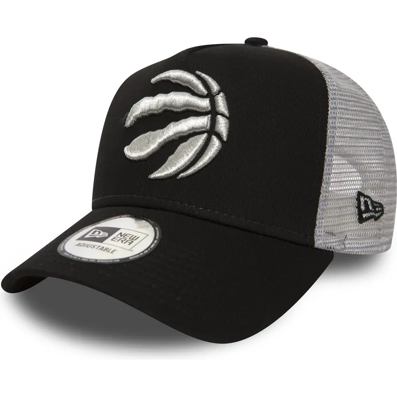 schwarze-9forty-toronto-raptors-nba-trucker-cap-von-new-era