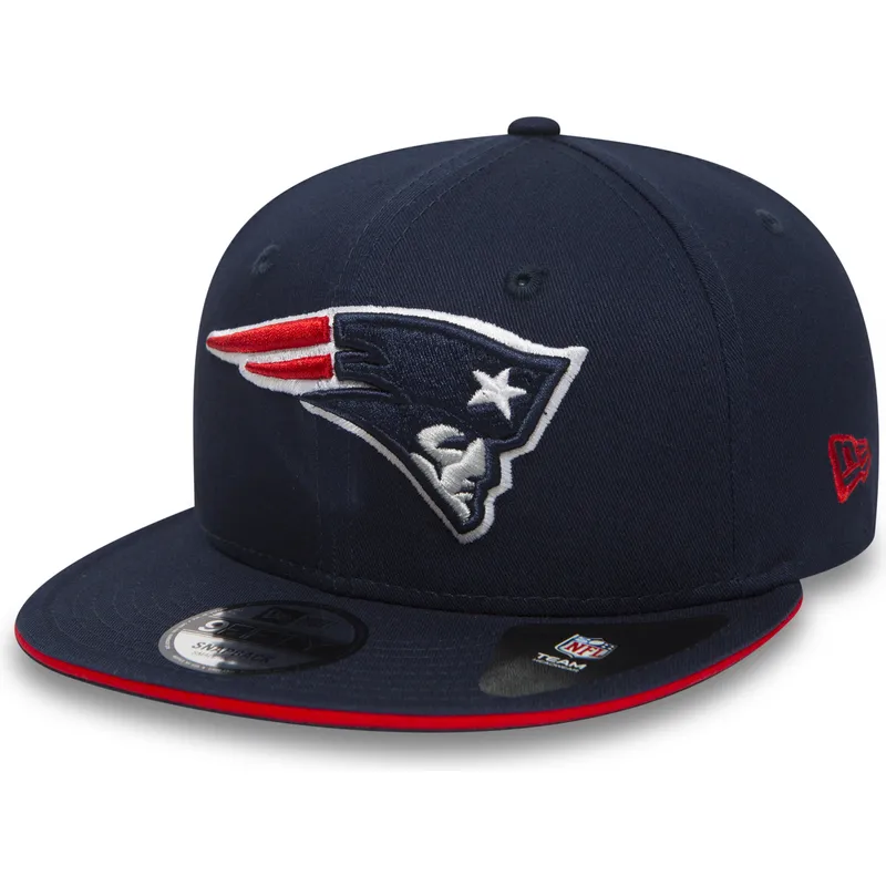 mutzen-flach-marineblau-snapback-9fifty-team-der-new-england-patriots-nfl-von-new-era mutzen-flach-marineblau-snapback-9fifty-team-der-new-england-patriots-nfl-von-new-era