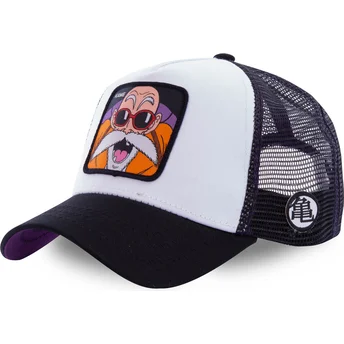 capslab-master-roshi-kam4-dragon-ball-white-trucker-hat