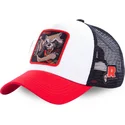 capslab-marvel-comics-rocket-raccoon-roc2-weisse-schwarze-und-rote-trucker-kappe