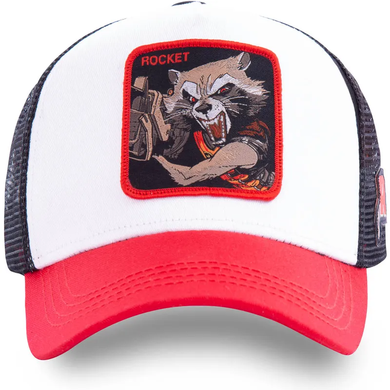 mutzen-gebogen-weiss-snapback-rocket-raccoon-marvel-comics-von-capslab