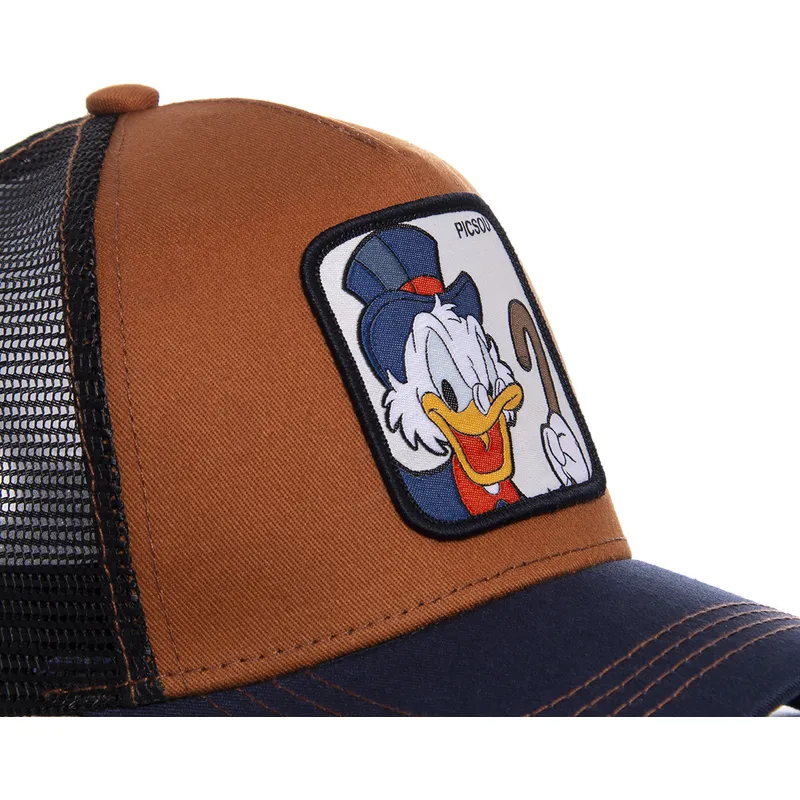 mutzen-gebogen-braun-snapback-onkel-dagobert-disney-von-capslab mutzen-gebogen-braun-snapback-onkel-dagobert-disney-von-capslab