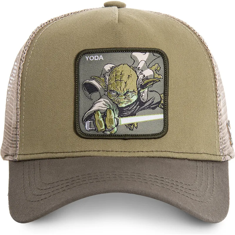 mutzen-gebogen-grun-snapback-yoda-star-wars-von-capslab mutzen-gebogen-grun-snapback-yoda-star-wars-von-capslab
