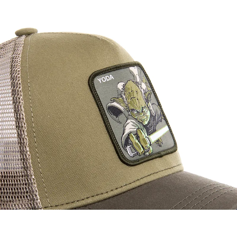 mutzen-gebogen-grun-snapback-yoda-star-wars-von-capslab mutzen-gebogen-grun-snapback-yoda-star-wars-von-capslab