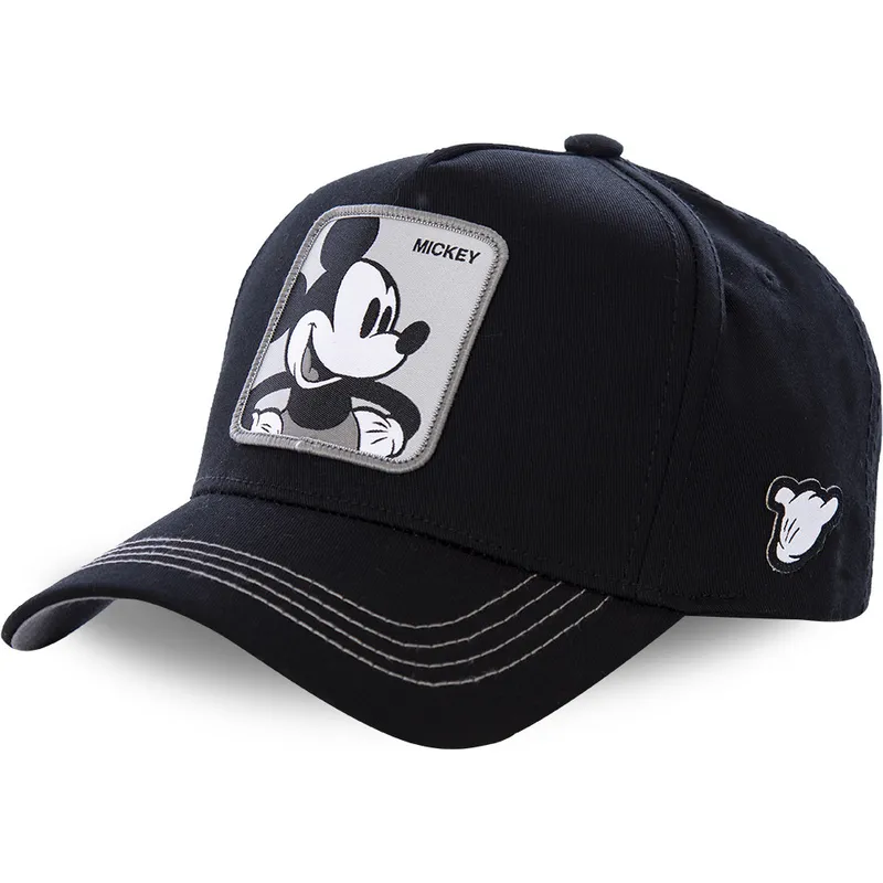 mutzen-gebogen-schwarz-snapback-mickey-mouse-disney-von-capslab mutzen-gebogen-schwarz-snapback-mickey-mouse-disney-von-capslab