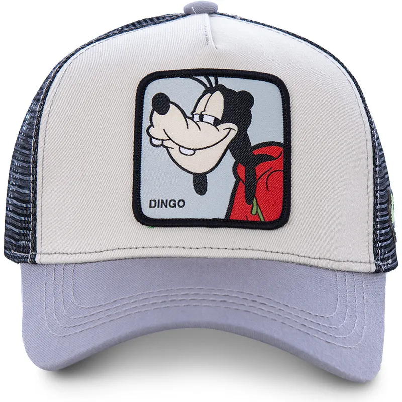 mutzen-gebogen-grau-snapback-goofy-disney-von-capslab mutzen-gebogen-grau-snapback-goofy-disney-von-capslab