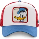 capslab-donald-duck-duc2-disney-trucker-cap-weiss