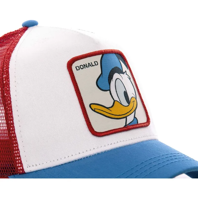 mutzen-gebogen-weiss-snapback-donald-duck-disney-von-capslab mutzen-gebogen-weiss-snapback-donald-duck-disney-von-capslab
