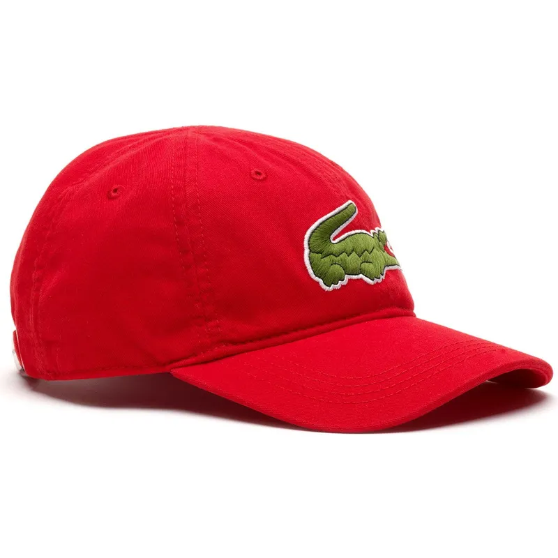 mutzen-gebogen-rot-verstellbares-band-von-lacoste