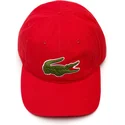 lacoste-curved-brim-big-croc-gabardine-adjustable-cap-rot