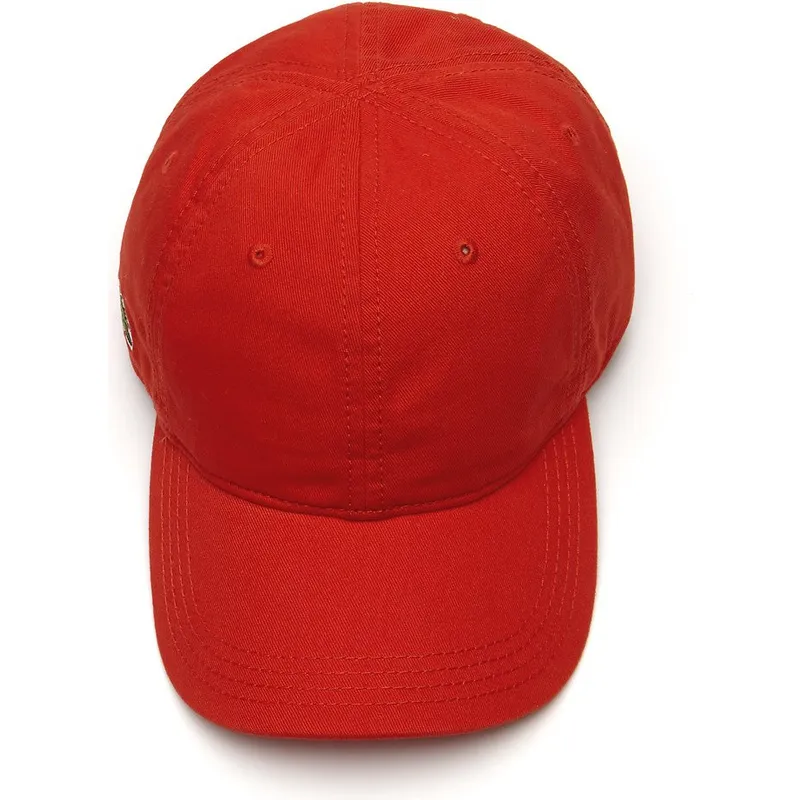 mutzen-gebogen-rot-verstellbares-band-von-lacoste mutzen-gebogen-rot-verstellbares-band-von-lacoste