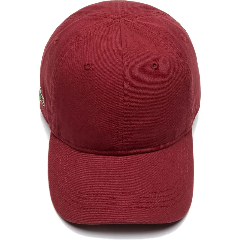 mutzen-gebogen-rot-verstellbares-band-von-lacoste