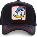 mutzen-gebogen-schwarz-snapback-donald-duck-disney-von-capslab