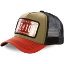 von-dutch-braune-schwarze-und-orangefarbene-trucker-kappe-mit-arizona-plakette-ari2