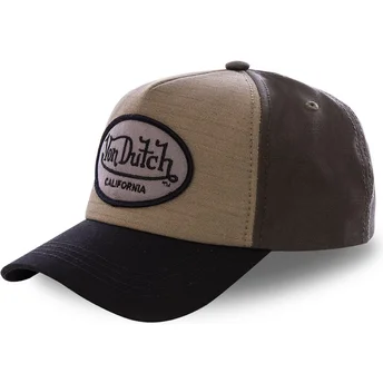 Cappellino verde snapback con visiera curva TOI3 di Von Dutch