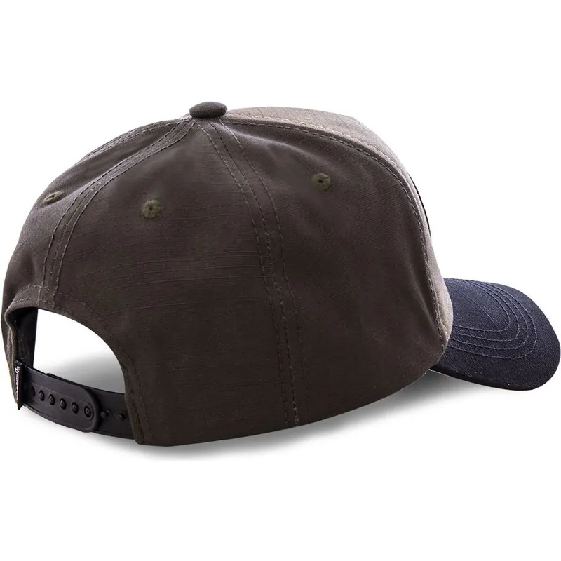 von-dutch-curved-brim-toi3-green-snapback-cap