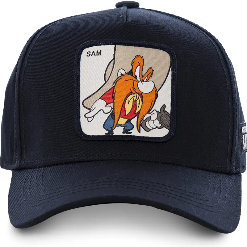 mutzen-gebogen-schwarz-snapback-sam-bigotes-looney-tunes-von-capslab