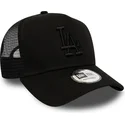 mutzen-gebogen-schwarz-snapback-league-essential-a-frame-der-los-angeles-dodgers-mlb-von-new-era