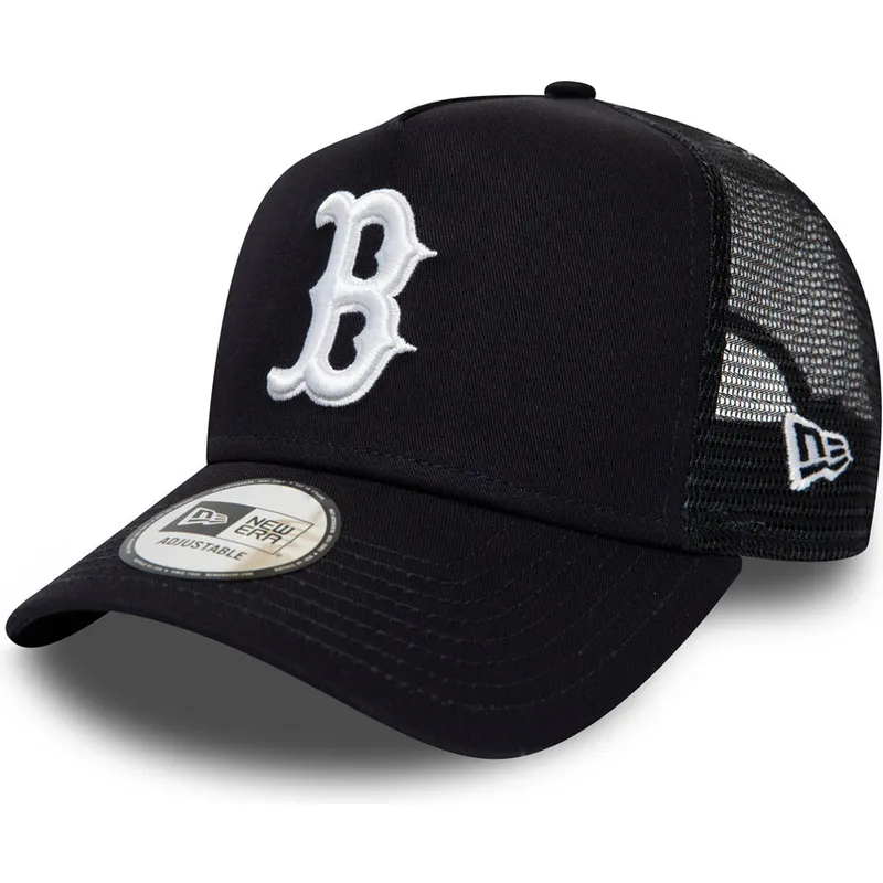 mutzen-gebogen-marineblau-snapback-league-essential-a-frame-der-boston-red-sox-mlb-von-new-era