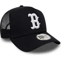 mutzen-gebogen-marineblau-snapback-league-essential-a-frame-der-boston-red-sox-mlb-von-new-era