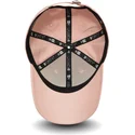 rosa-verstellbare-9forty-league-essential-kappe-der-los-angeles-dodgers-mlb-von-new-era