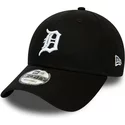 new-era-curved-brim-9forty-league-essential-detroit-tigers-mlb-adjustable-cap-schwarz