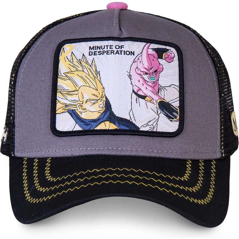 mutzen-gebogen-grau-snapback-vegeta-vs-kid-buu-dragon-ball-von-capslab mutzen-gebogen-grau-snapback-vegeta-vs-kid-buu-dragon-ball-von-capslab