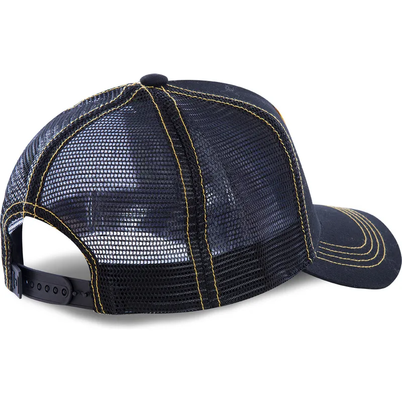mutzen-gebogen-schwarz-snapback-michelangelo-ninja-turtles-von-capslab mutzen-gebogen-schwarz-snapback-michelangelo-ninja-turtles-von-capslab