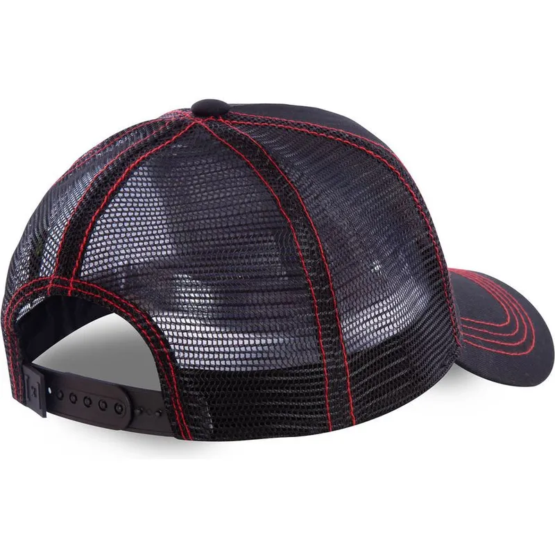 mutzen-gebogen-schwarz-snapback-raphael-ninja-turtles-von-capslab mutzen-gebogen-schwarz-snapback-raphael-ninja-turtles-von-capslab