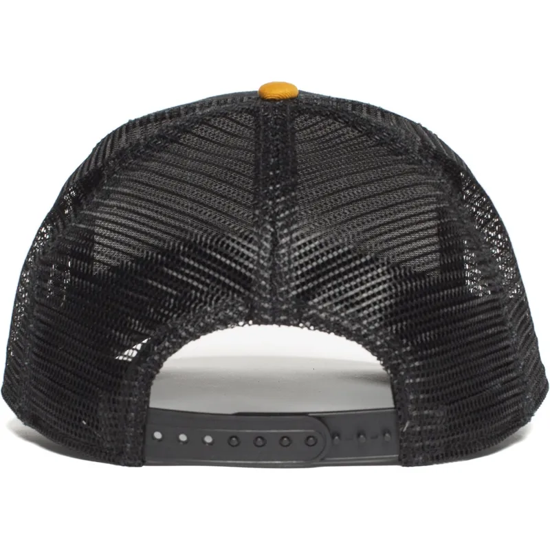 czapka-trucker-czarno-zolta-malpa-banana-shake-goorin-bros