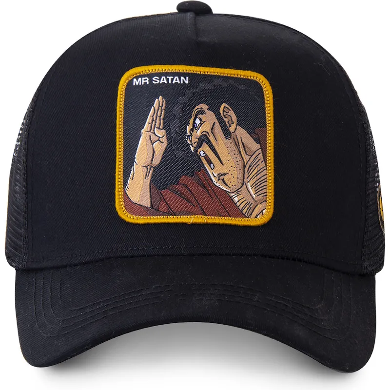 mutzen-gebogen-schwarz-snapback-mr-satan-dragon-ball-von-capslab