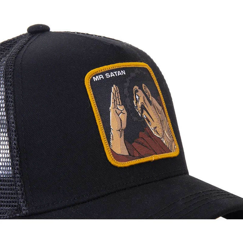 mutzen-gebogen-schwarz-snapback-mr-satan-dragon-ball-von-capslab