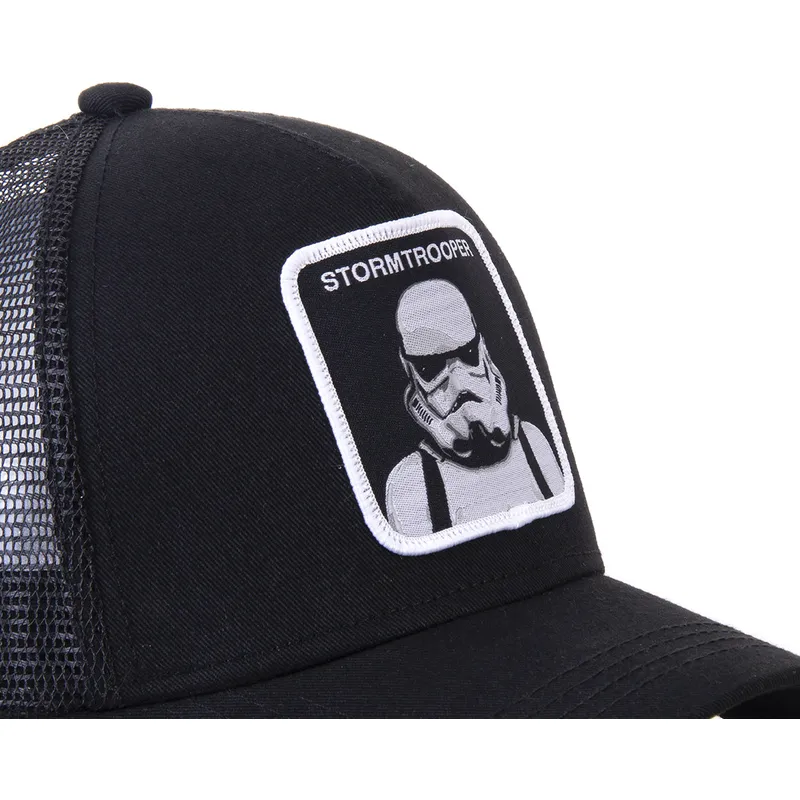 mutzen-gebogen-schwarz-snapback-stormtrooper-star-wars-von-capslab mutzen-gebogen-schwarz-snapback-stormtrooper-star-wars-von-capslab