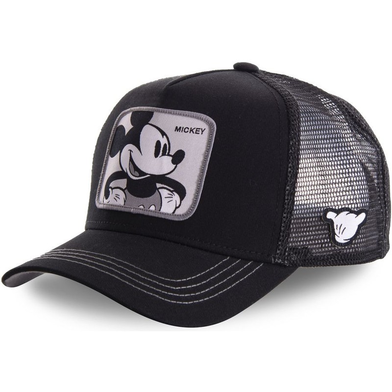 Capslab Mickey Mouse MIC5 Disney Trucker Cap schwarz Caphunters.at