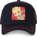 mutzen-gebogen-schwarz-snapback-groot-marvel-comics-von-capslab
