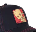 mutzen-gebogen-schwarz-snapback-groot-marvel-comics-von-capslab