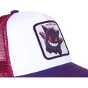 weisse-rote-und-violette-trucker-kappe-gengar-gen1-pokemon-von-capslab