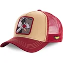 mutzen-gebogen-orange-snapback-silvester-looney-tunes-von-capslab