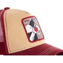 mutzen-gebogen-orange-snapback-silvester-looney-tunes-von-capslab
